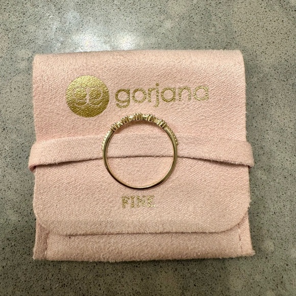 Gorjana Cluster White Topaz Ring Fine Jewelry Size 7 - Picture 5 of 7